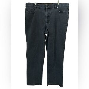 Hiltl ZE500 Black Washed Straight Leg Denim Jeans - Size 42x30